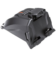 KEMIMOTO front-mounted X3 holder showing secure device placement and visibility