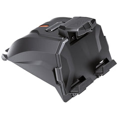KEMIMOTO front-mounted X3 holder showing secure device placement and visibility