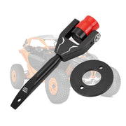 KEMIMOTO front view of X3 belt changing tool showing compact design and portability