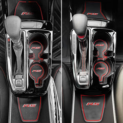 KENTUTO liner inside Chevy Trax cup holder reducing rattle and spills
