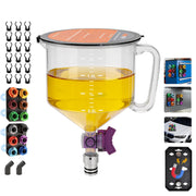 KENUOS front view of funnel kit showing complete set and benefit of organized components