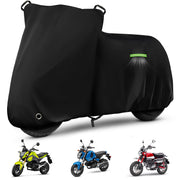 KERANTY front view on Honda Grom showing full protection and fit