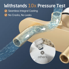 KES pressure-balanced valve core detail illustrating stable water temperature protection