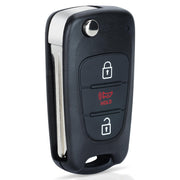 Keyecu front view of replacement Kia Soul remote showing button layout and quick usability