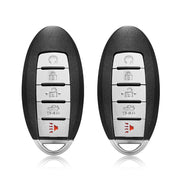 Keylessbest front view of 5-button fob showing clear controls and fit