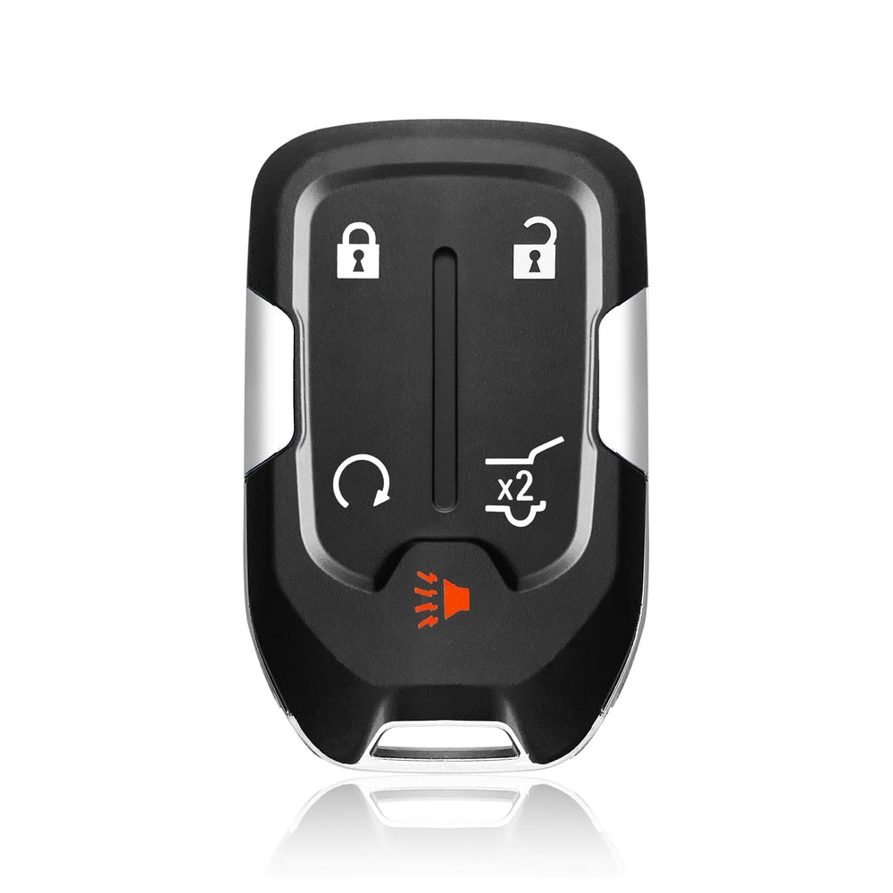 Keylessbest front view of HYQ1AA fob showing button layout and fit