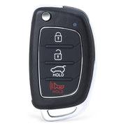 Keymall front view of Hyundai Sonata remote shows clear button layout and quick replacement benefit