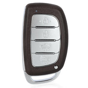 Keymall front view of key fob showing buttons and fit benefit