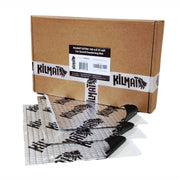KILMAT front packaging showing 25 sqft kit and benefits for quick installation
