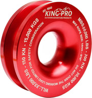 KING-PRO snatch ring front view showing compact shape and robust design benefit
