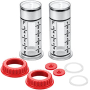 Kingdder front packaging showing two complete gauge repair kits and contents benefit clear replacement