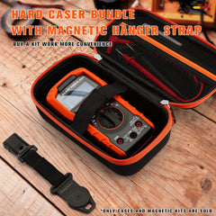 kingsung case open with multimeter silhouette for secure storage