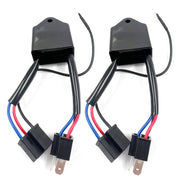 KIRO&SEEU front view of H4 polarity converter showing compact alloy box and connectors, ensures correct polarity