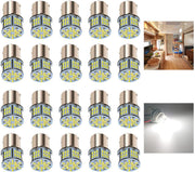 KISLED front view of 20-pack bulbs showing compatibility and value