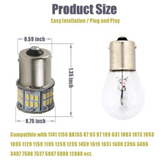KISLED installed in RV dome light for clearer interior visibility