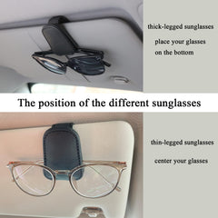 KIWEN mounted on car sun visor demonstrating easy access and tidy interior