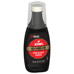 SC Johnson KIWI 2.5 oz bottle beside a coin to show compact travel-friendly size