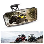 Kiwi Master front mirror showing wide-angle glass for improved rear visibility