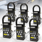 KJE D-ring front view showing sturdy anchor and secure tie-down point