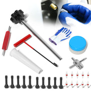 KJE front packaging showing complete valve stem kit and benefits