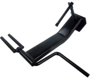 KJE front view spool mounted on rail showing secure attachment and tidy straps