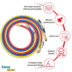 KlenzMate close-up of compact ball valve delivering on-demand flow control benefit