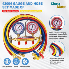 KlenzMate long 60-inch hoses displayed to show reach and flexibility benefit