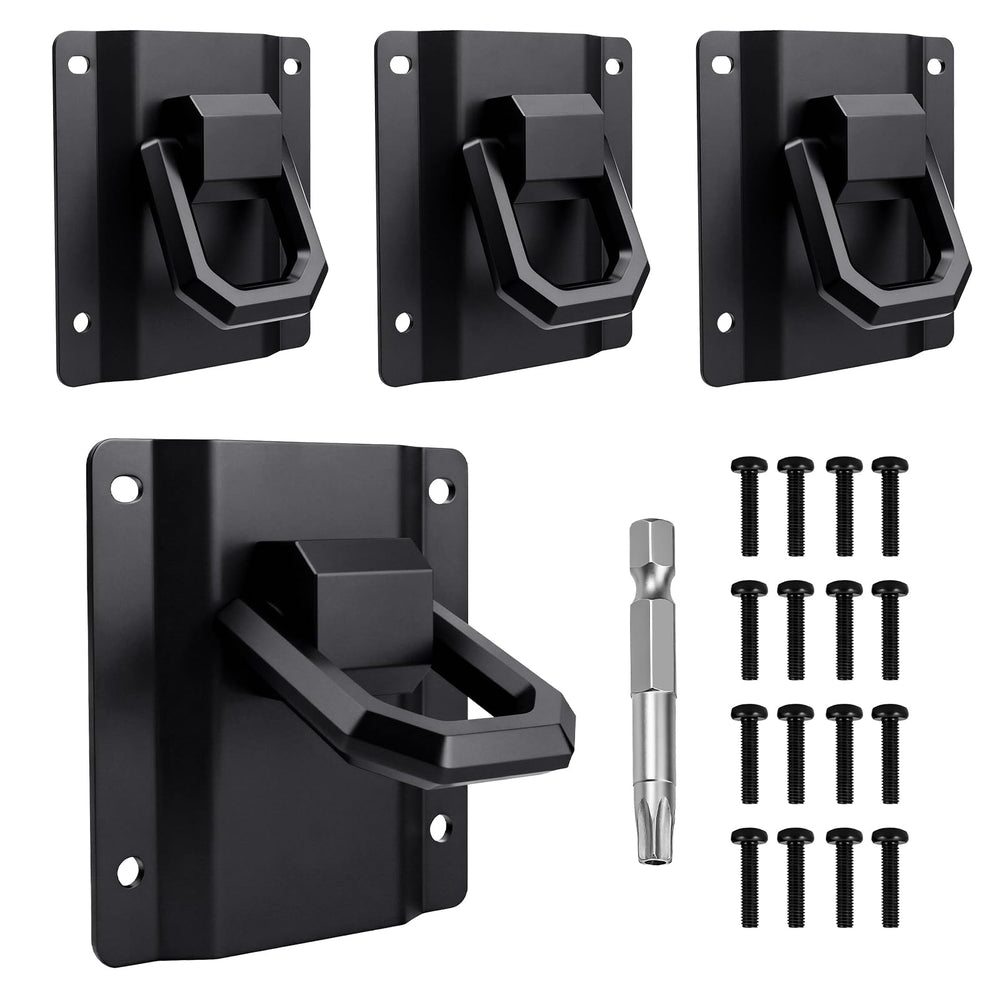 Klutchtech front-facing anchors showing kit packaging and included hardware benefit: quick identification