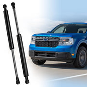 Klutchtech front packaging showing complete hood strut kit and benefits