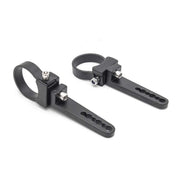 KMFCDAE front view of clamp pair showing sturdy fit and secure mounting