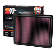 K&N 33-2448 front packaging showing product and benefits