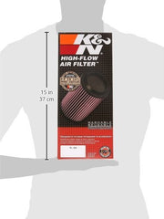 K&N seal detail image showing precision sealing that prevents unfiltered air ingress