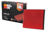 K&N front packaging showing KNA-5017 and easy-fit benefit
