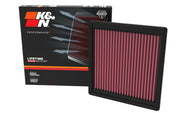 K&N front packaging showing model 33-3178 and compatibility benefits
