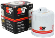 K&N HP-1004 front view showing durable canister and collar benefit