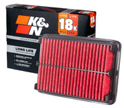 K&N KNA-5096 front view showing shape and fit for easy recognition and installation