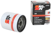 K&N front canister view showing sturdy construction and reliable protection