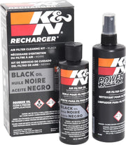 K&N Power Kleen bottle front showing cleaner for fast grime removal