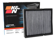 K&N VF2054 front packaging showing filter and benefits