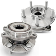 KNOLET front hub assembly front view showing clean mounting, enhances fit reliability