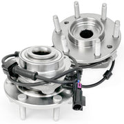 KNOLET front hub assembly front view showing complete unit and benefit smooth rotation