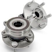KNOLET front hub assembly front view showing fit and secure mounting
