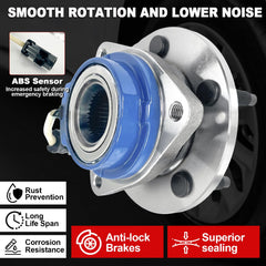 KNOLET side profile showing five-stud pattern for accurate wheel mounting benefit