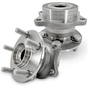 KNOLET rear hub front view showing clean flange and studs benefits fit accuracy