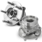 KNOLET front hub assembly front view showing precise fit and durability