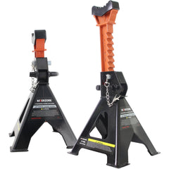 KOERZORE front view of both jack stands showing sturdy pair support