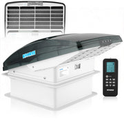 Kohree front view of fan showing lid and frame, easy upgrade benefit