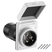 Kohree front inlet face showing twist-lock opening and secure fit benefit
