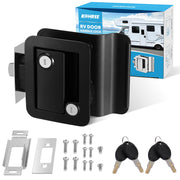 Kohree front-facing paddle lock showing sturdy zinc alloy and clean design benefit: durability