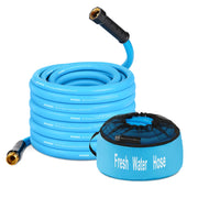 Kohree front packaging and coiled hose showing neat storage benefit